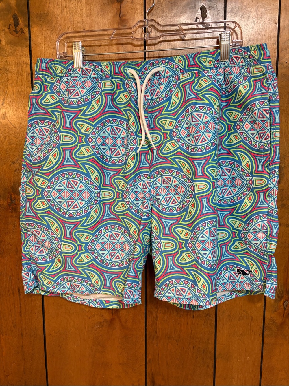 Vineyard Vines Multicolor Geometric Swim Shorts